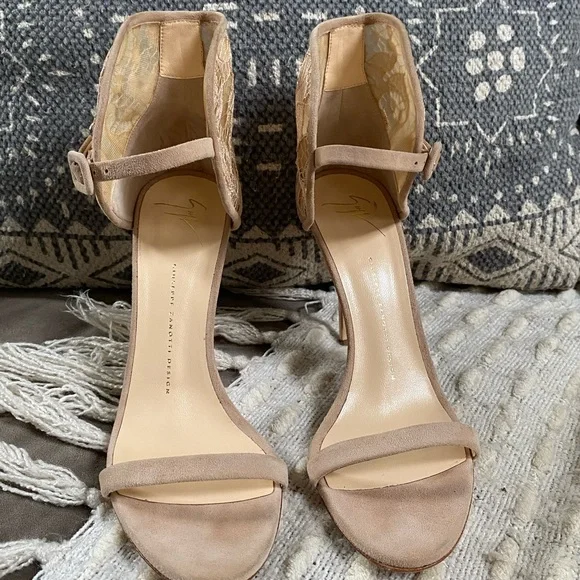 {Giuseppe Zanotti} Ankle Lace High Heels - Picture 2 of 11